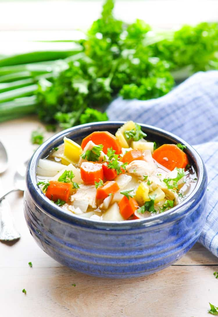 Healthy Chicken Stew
 Healthy Slow Cooker Chicken Stew The Seasoned Mom