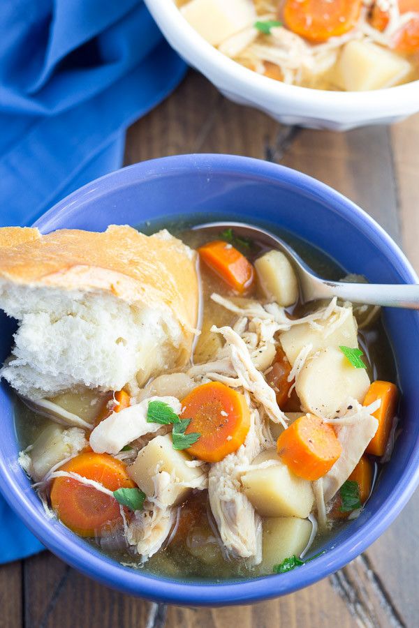 Healthy Chicken Stew Crock Pot Recipe
 Slow Cooker Maple Chicken Stew Kristine s Kitchen