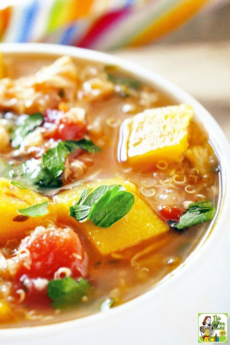 Healthy Chicken Stew Recipes
 Easy Chicken Stew with Roasted Butternut Squash and Quinoa