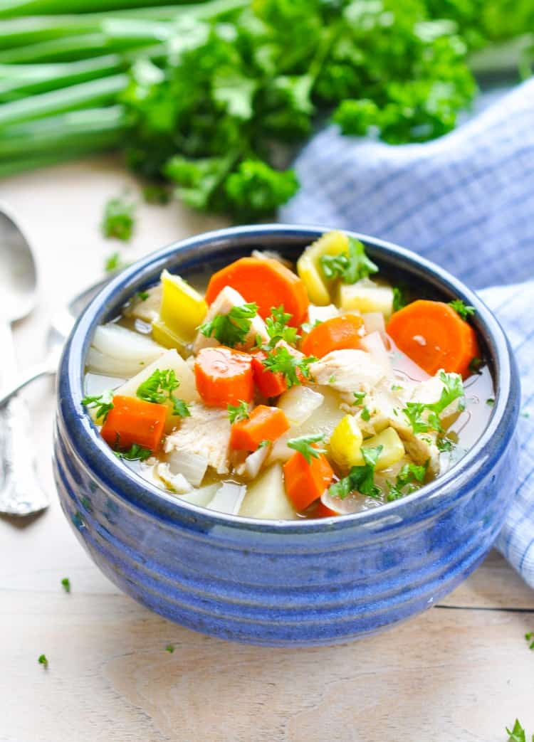 Healthy Chicken Stew Slow Cooker
 Healthy Slow Cooker Chicken Stew The Seasoned Mom