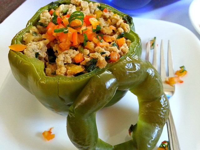 Healthy Chicken Stuffed Bell Peppers
 Ground Chicken Stuffed Bell Peppers Recipe – GoanImports