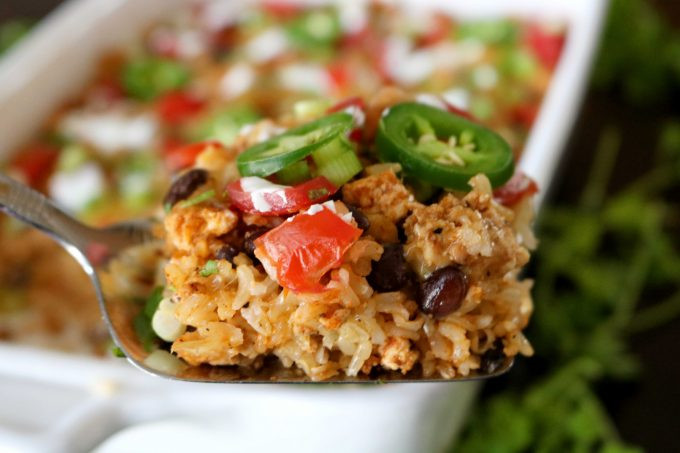 Healthy Chicken Taco Casserole
 Chicken Taco Casserole