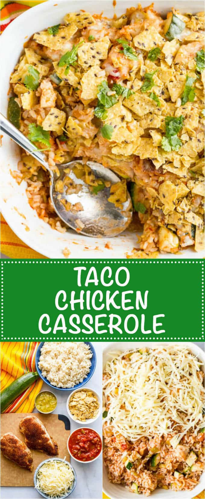 Healthy Chicken Taco Casserole
 Healthy chicken taco casserole Family Food on the Table