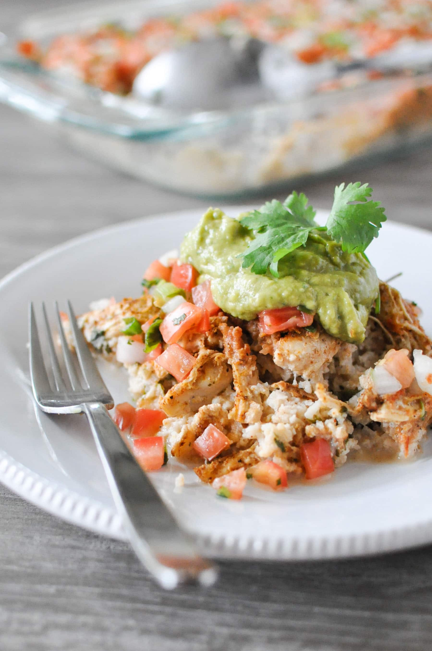 Healthy Chicken Taco Casserole
 Chicken Taco Casserole Fed & Fit