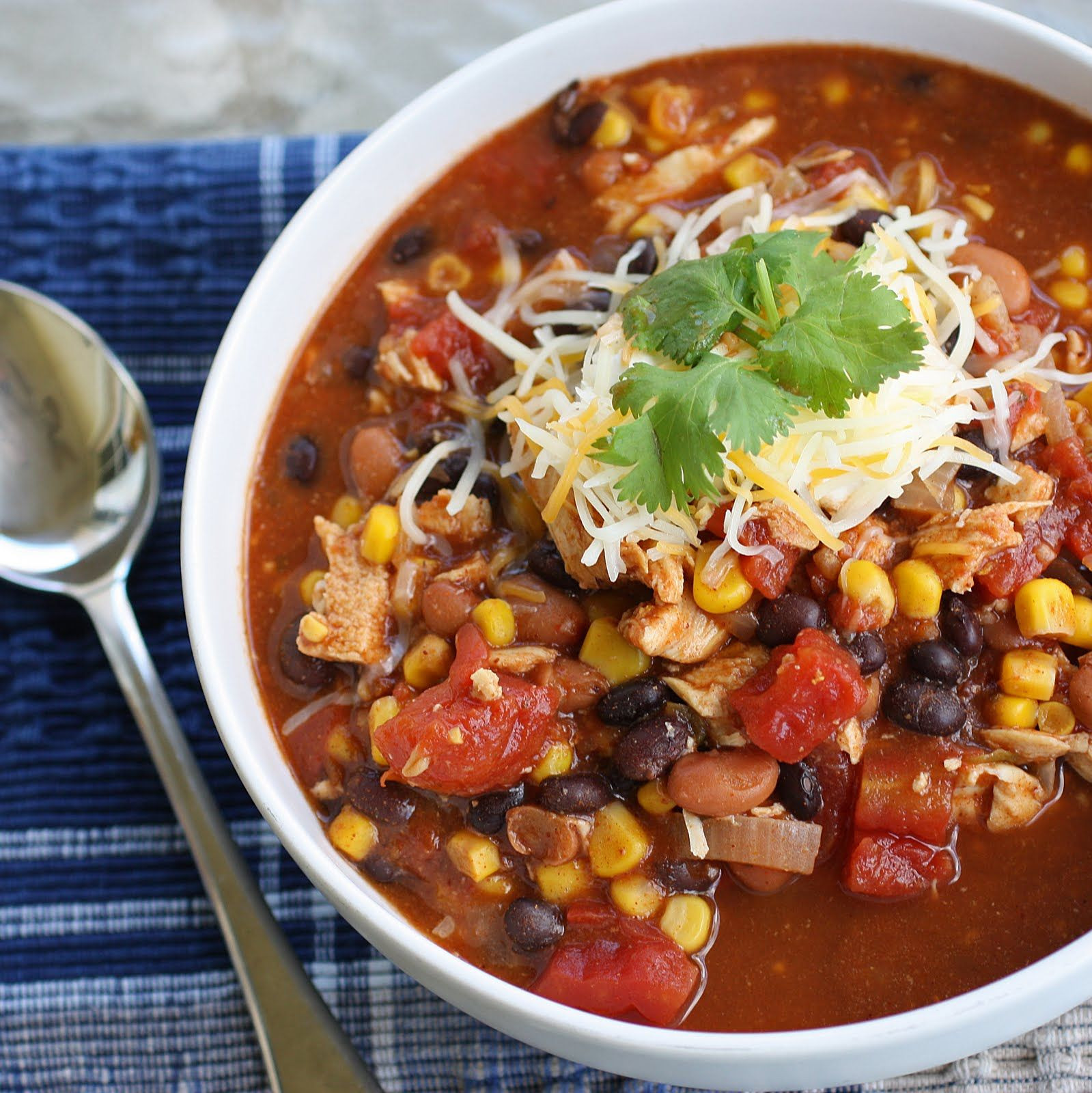 Healthy Chicken Taco Soup
 Chicken Taco Soup Recipe