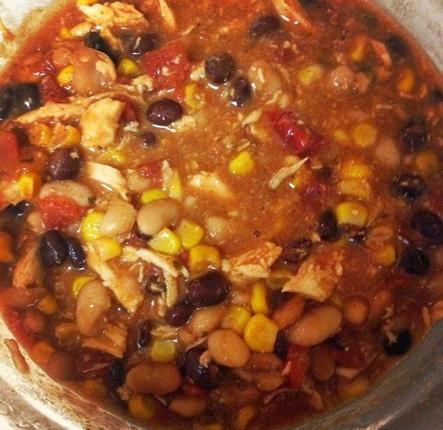 Healthy Chicken Taco Soup
 Brooke s blog Healthy Crockpot Chicken Taco Soup