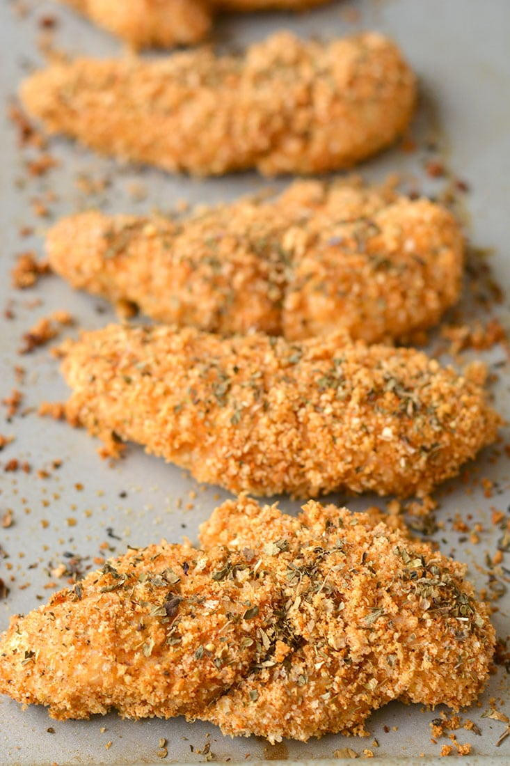 Healthy Chicken Tenders
 10 Minute Healthy Chicken Tenders