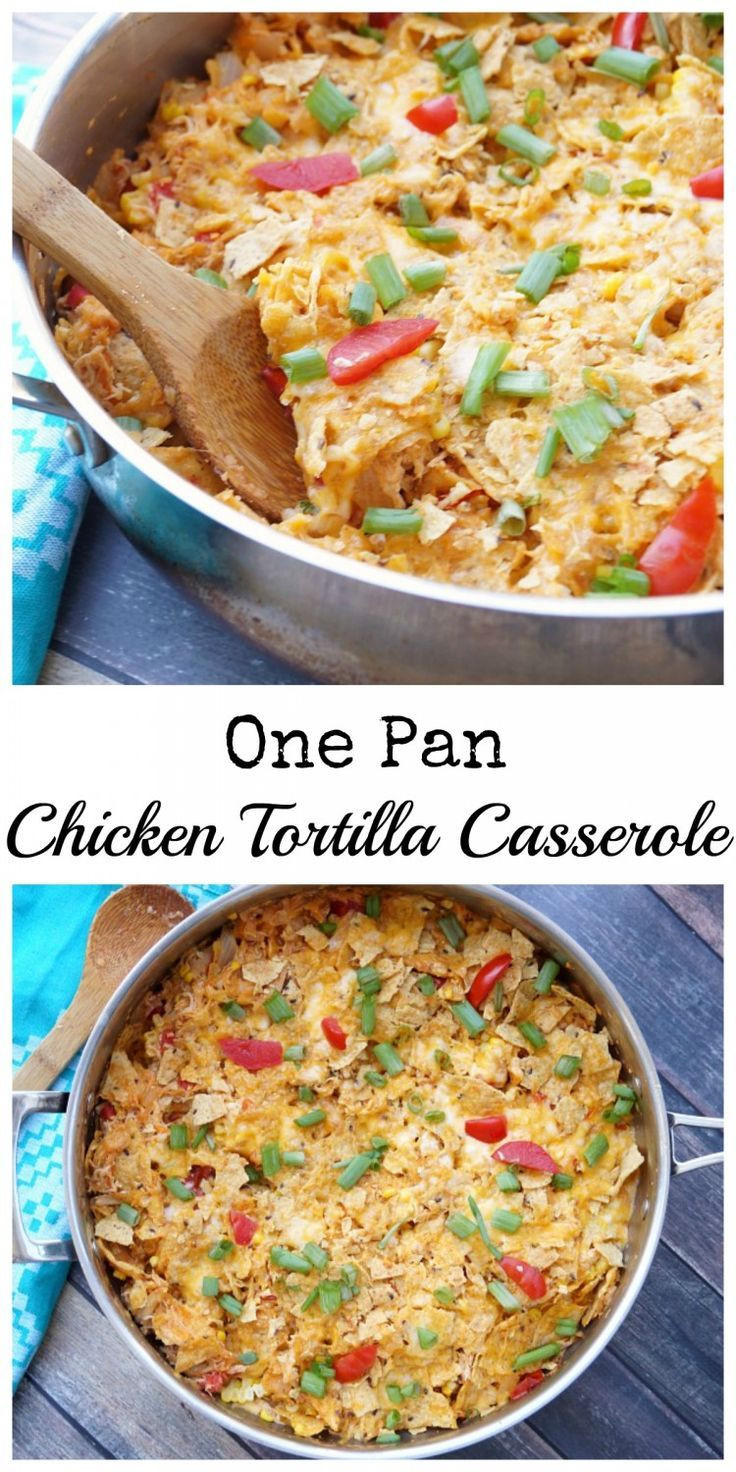 Healthy Chicken Tortilla Casserole
 258 best images about Chicken Recipes on Pinterest