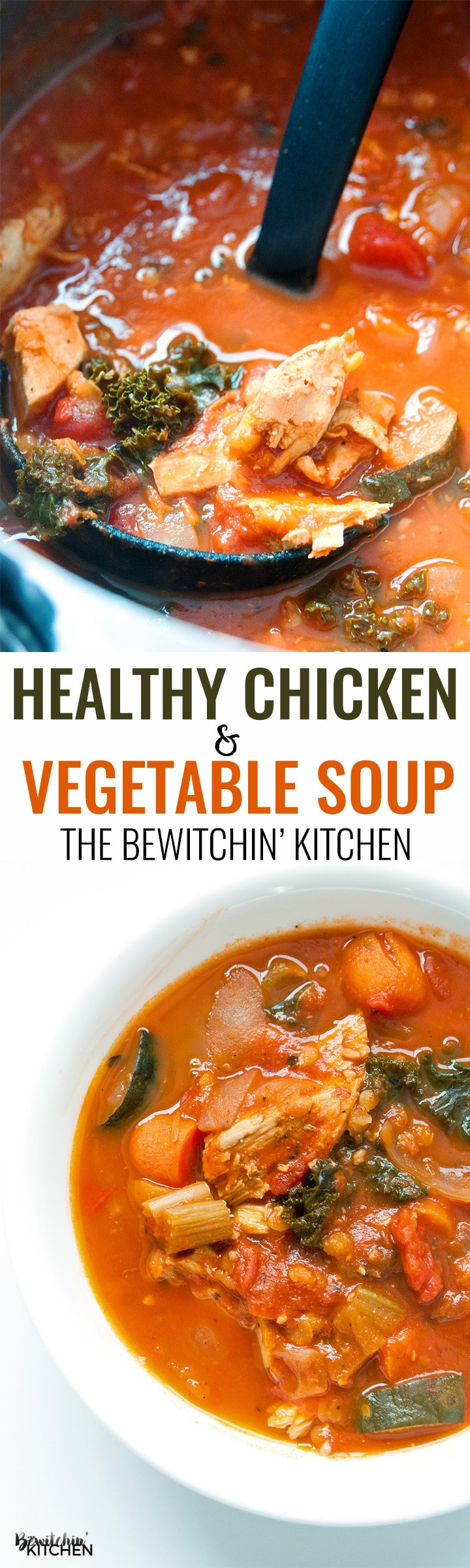 Healthy Chicken Vegetable Soup
 Healthy Chicken Ve able Soup