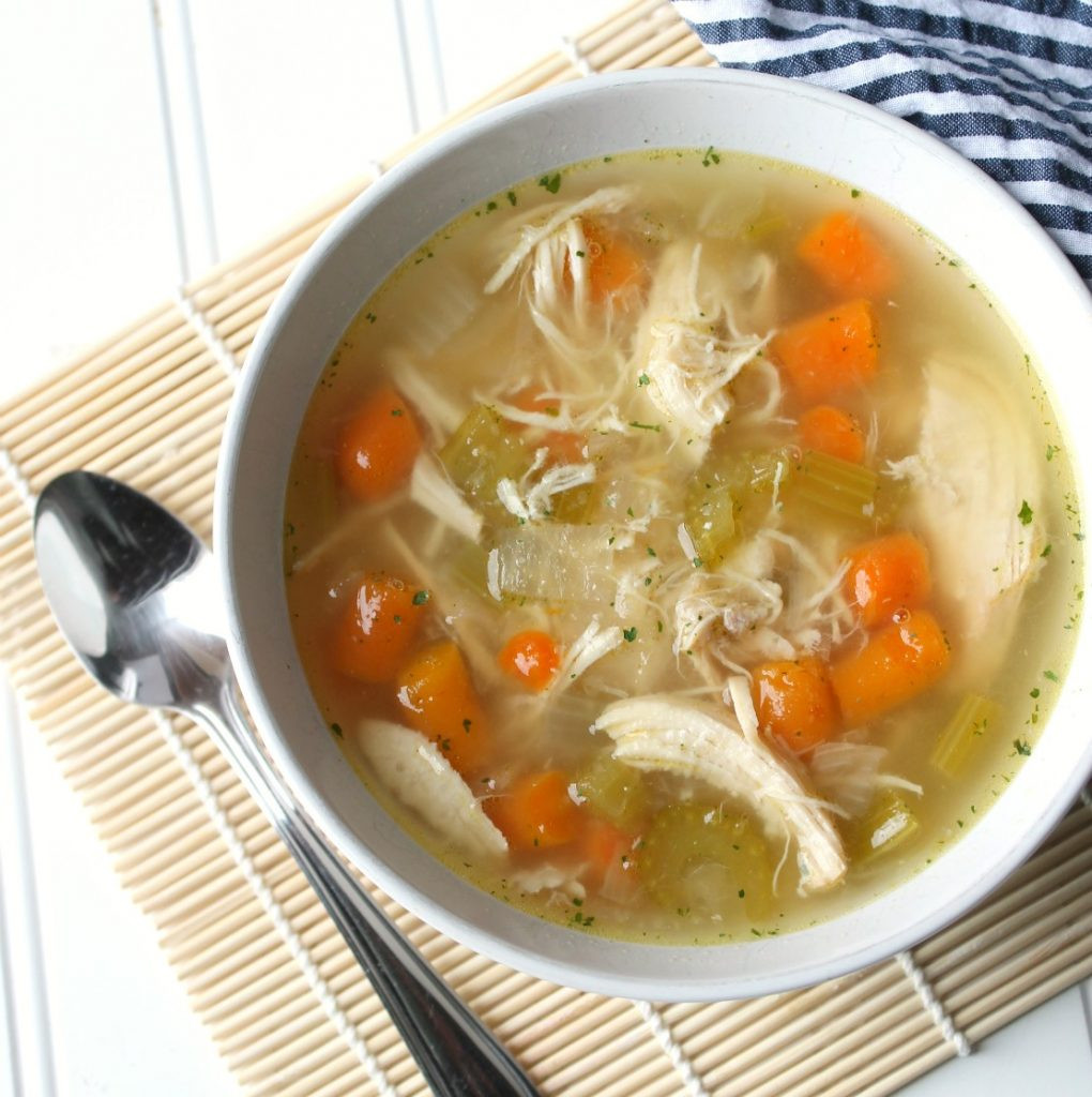 Healthy Chicken Vegetable Soup
 Instant Pot Healthy Chicken Ve able Soup