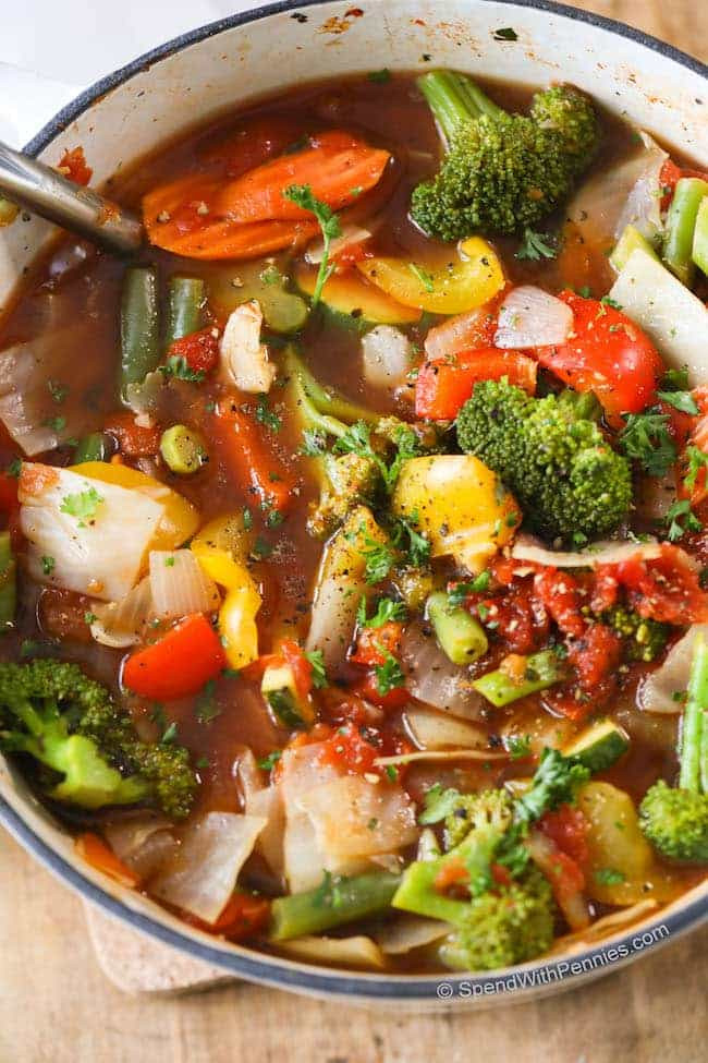Healthy Chicken Vegetable Soup Recipe
 Weight Loss Ve able Soup w Amazing Flavor Spend