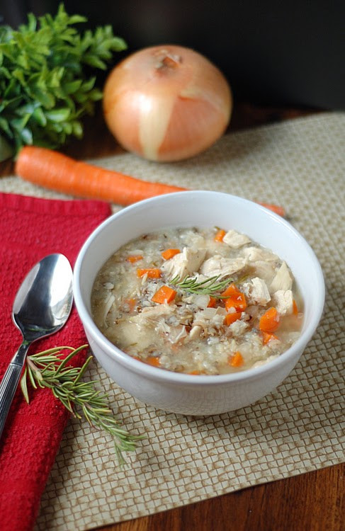 Healthy Chicken Wild Rice Soup
 Becky Cooks Lightly 51 Healthy Soup Recipes