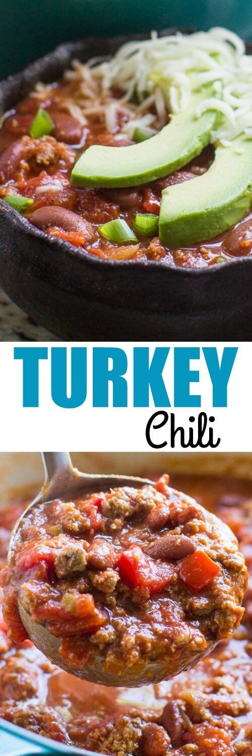 Healthy Chili Recipe With Ground Turkey
 Best 25 Healthy turkey chili ideas on Pinterest