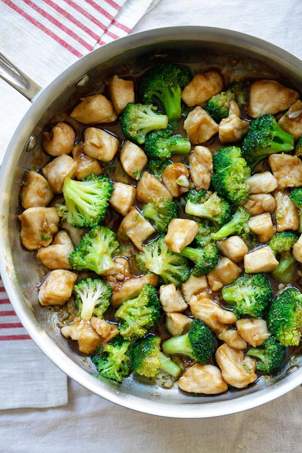 Healthy Chinese Chicken Recipes
 Chinese Chicken and Broccoli Homemade at Takeout 