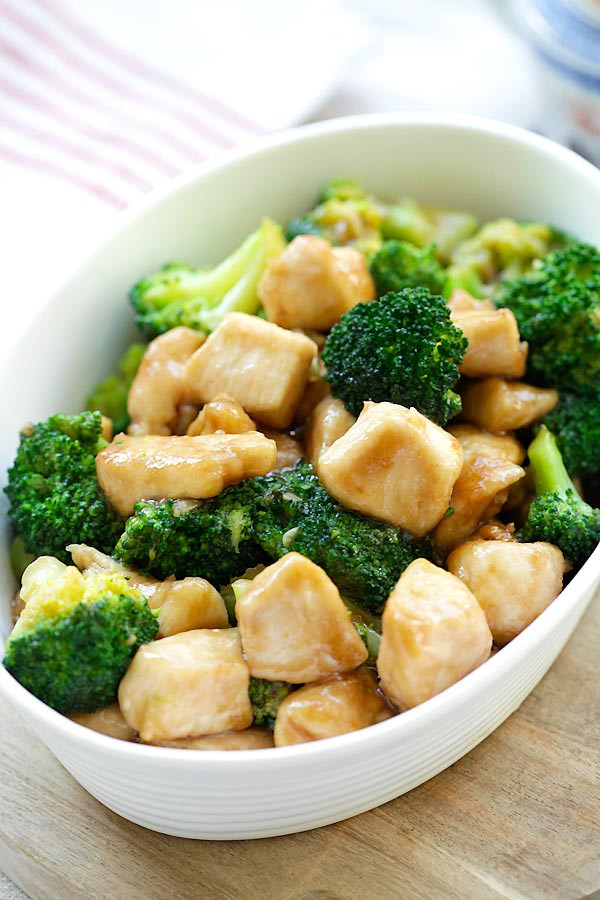 Healthy Chinese Chicken Recipes
 Chinese Chicken and Broccoli Homemade at Takeout 