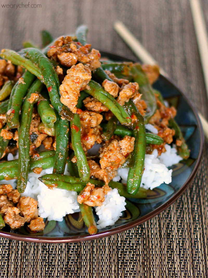 Healthy Chinese Recipes
 Favorite Chinese Green Beans with Ground Turkey The
