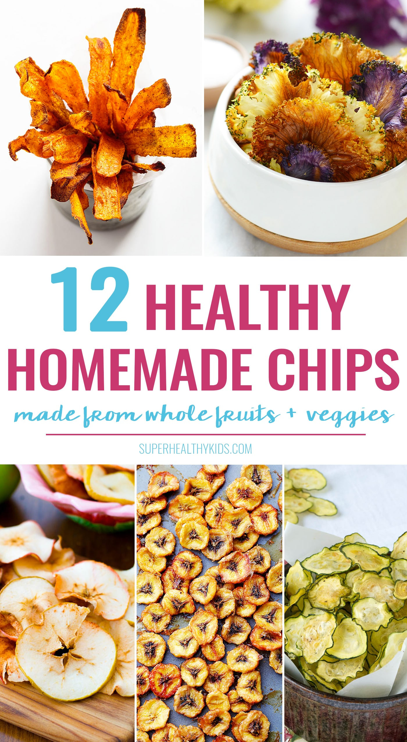 Healthy Chip Snacks
 12 Healthy Homemade Chip Recipes