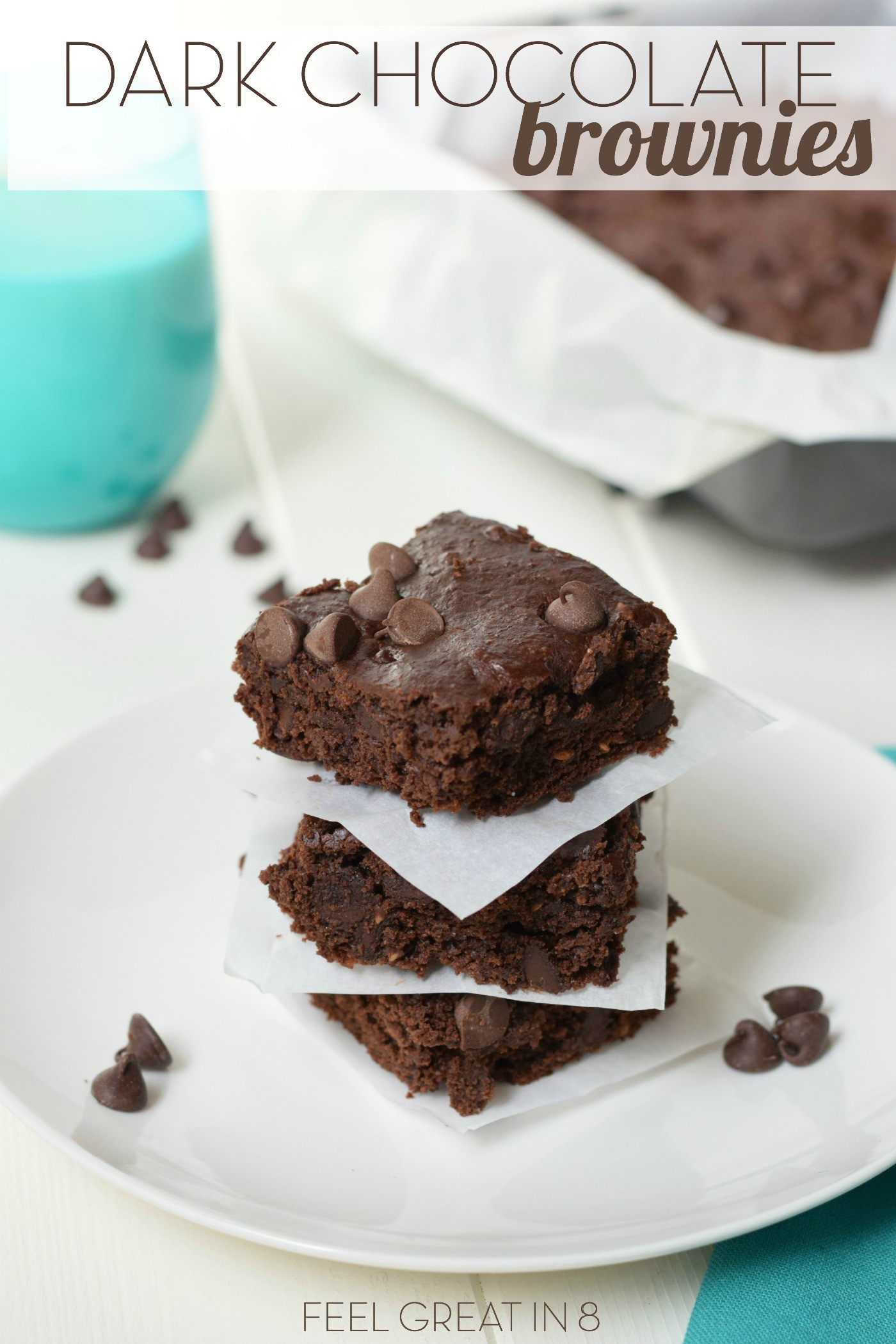 Healthy Chocolate Brownies
 YUM healthy chocolate brownies – Turning Leaf Studio