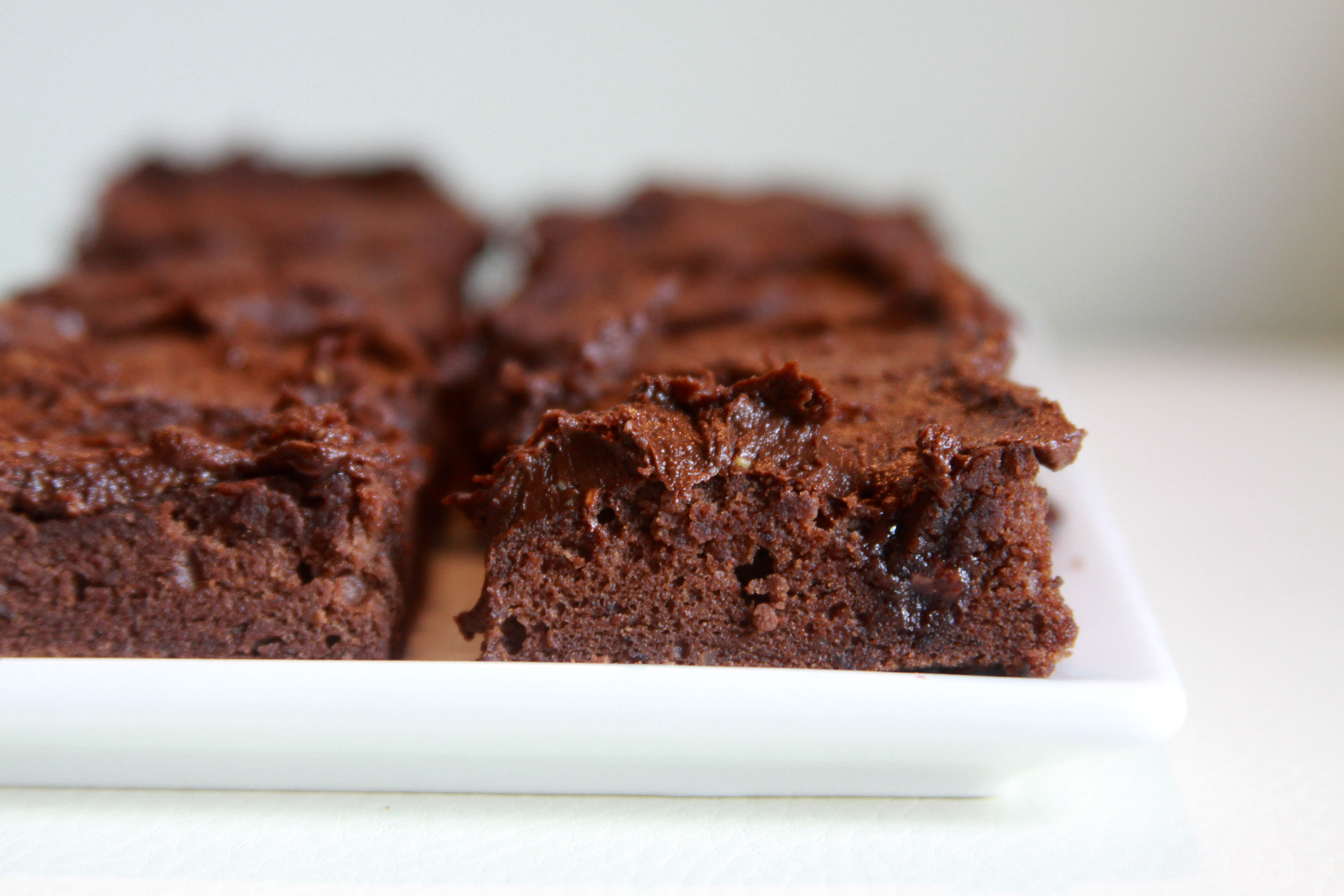 Healthy Chocolate Brownies
 Healthy Peanut Butter Brownies with Chocolate Avocado