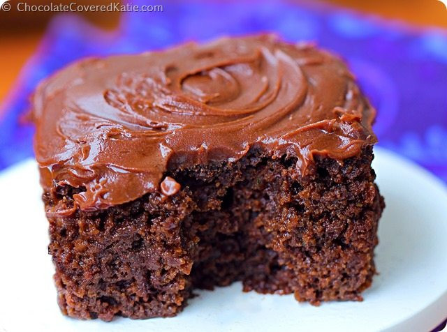 Healthy Chocolate Cake
 100 Calorie Chocolate Cake with NO oil