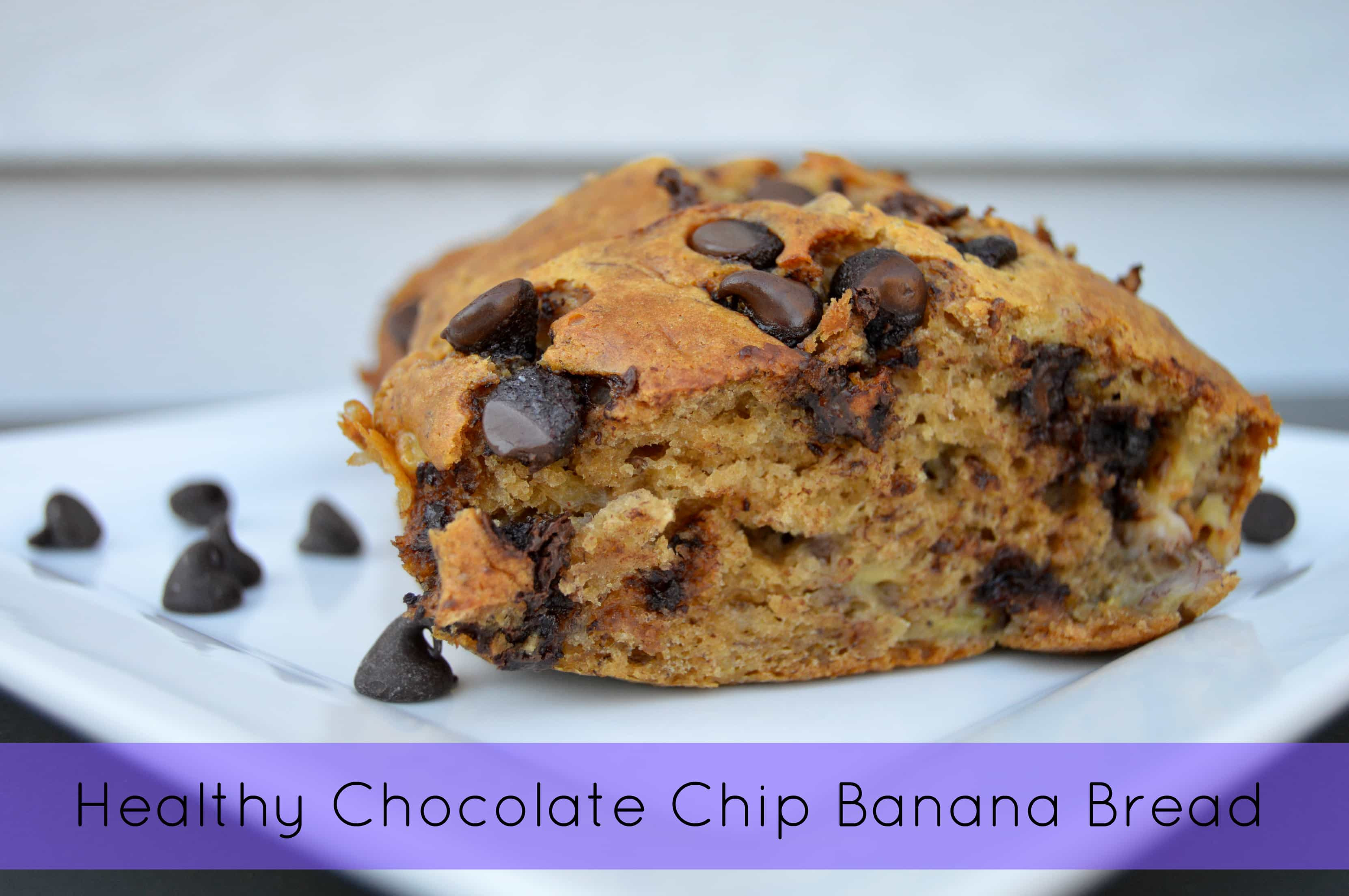 Healthy Chocolate Chip Banana Bread
 Healthy Chocolate Chip Banana Bread Citrus Blossom Bliss