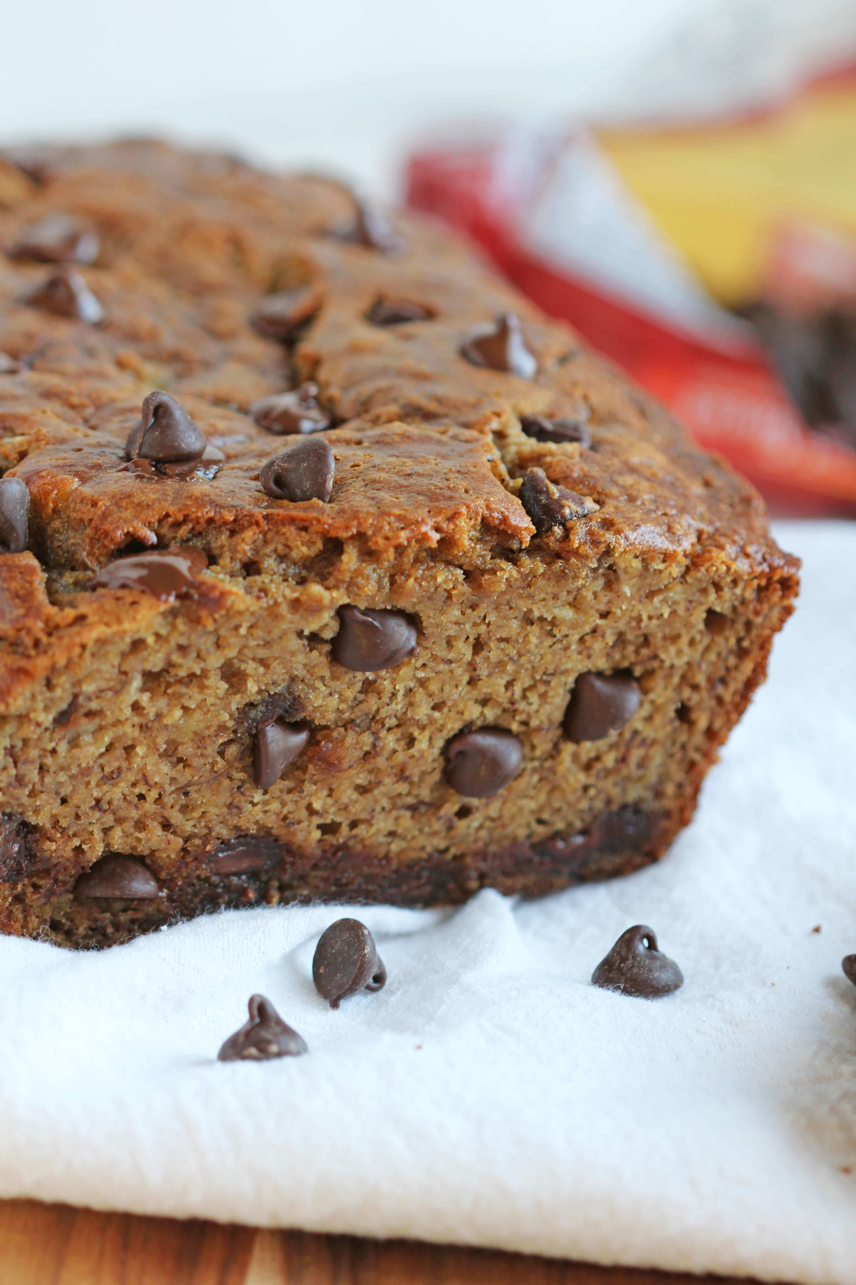 Healthy Chocolate Chip Banana Bread
 Healthy Chocolate Chip Banana Bread