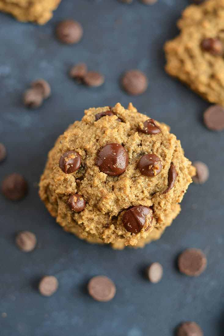 Healthy Chocolate Chip Cookies
 Skinny Chocolate Chip Cookies Vegan GF Low Cal