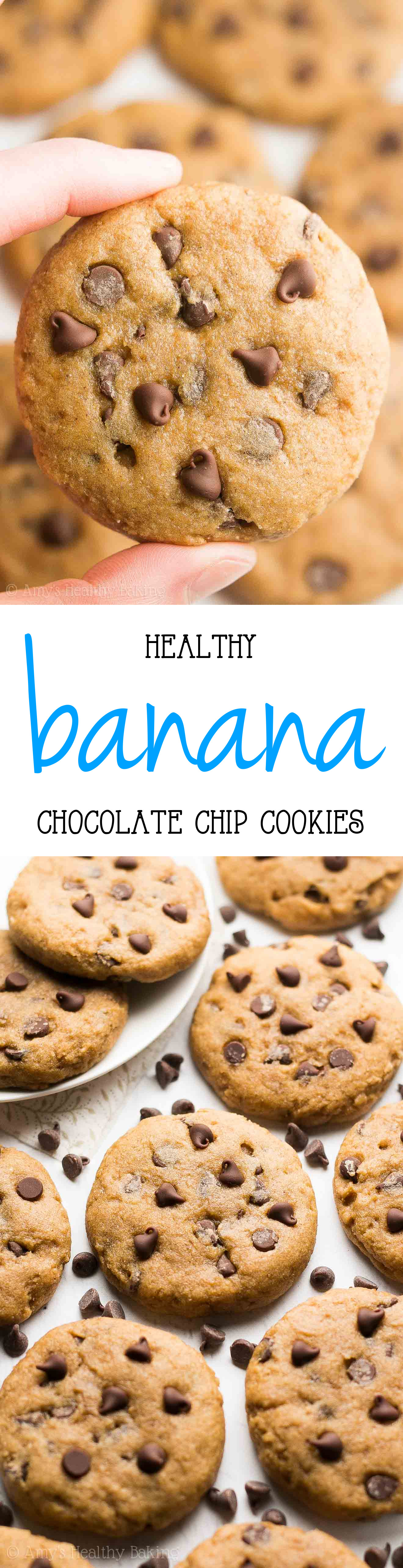 Healthy Chocolate Chip Cookies Recipe
 Healthy Banana Chocolate Chip Cookies Recipe Video