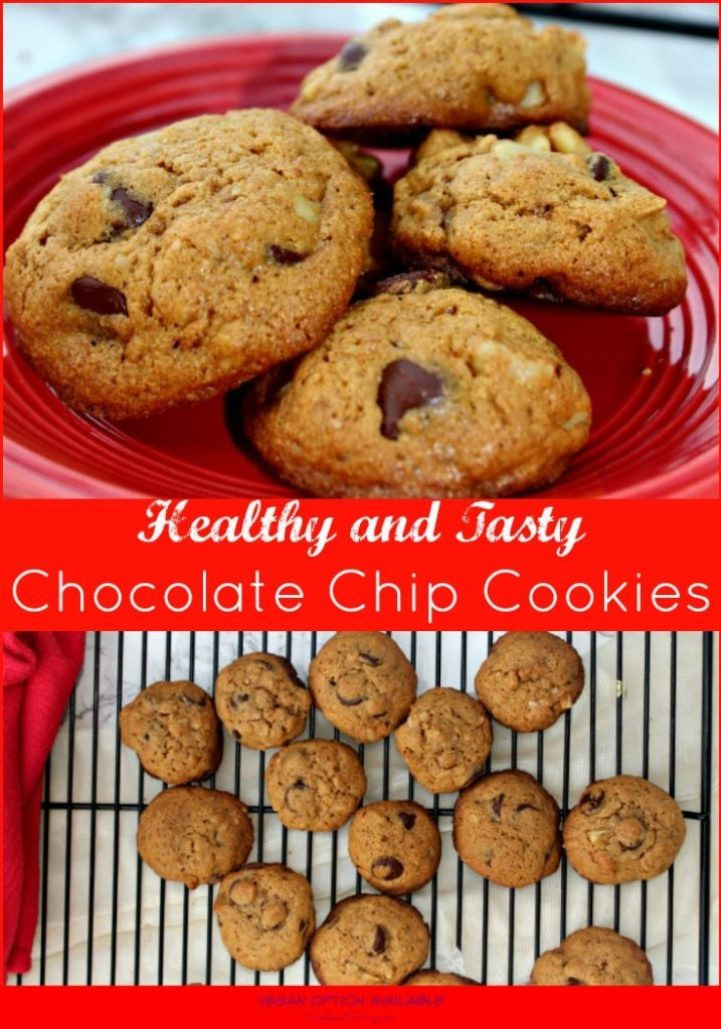 Healthy Chocolate Chip Cookies Recipe
 Healthy Chocolate Chip Cookies Christmascookies Simple