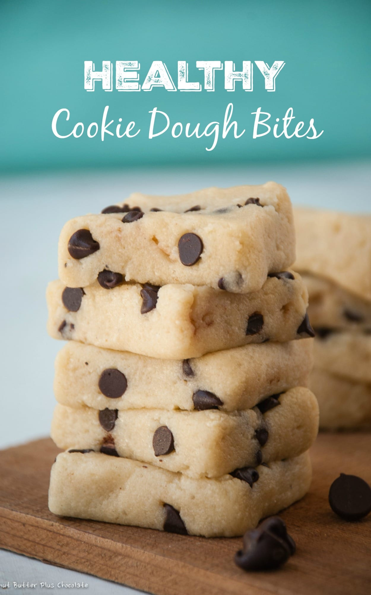 Healthy Chocolate Chip Cookies
 Healthy Chocolate Chip Cookie Dough Bites — Peanut Butter