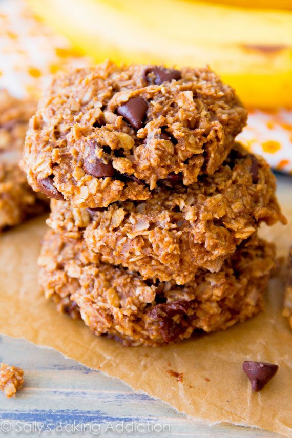 Healthy Chocolate Chip Cookies with Banana Best 20 Flourless Peanut butter Brownie Cookies Sallys Baking