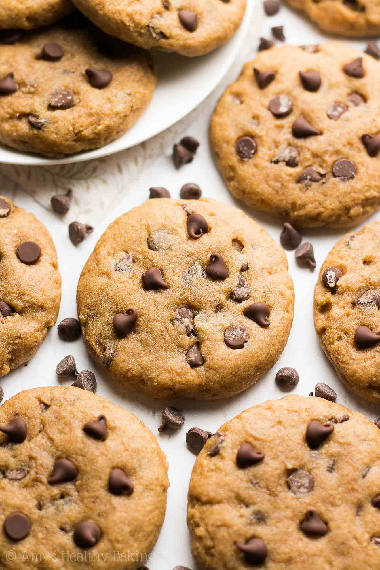 Healthy Chocolate Chip Cookies With Banana
 Healthy Banana Chocolate Chip Cookies Recipe Video