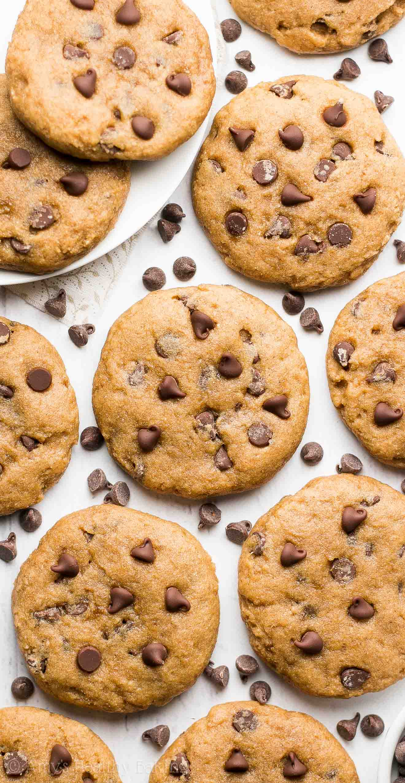 Healthy Chocolate Chip Cookies With Banana
 Healthy Banana Chocolate Chip Cookies Recipe Video