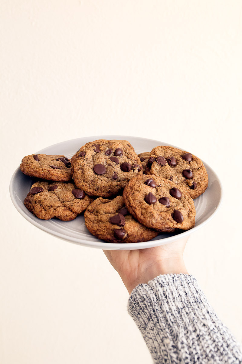 Healthy Chocolate Chip Cookies With Coconut Oil
 Healthy Chocolate Chip Cookies small batch Dessert for Two