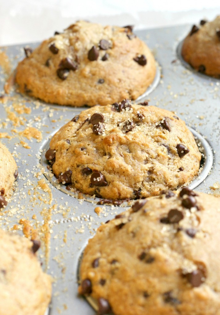 Healthy Chocolate Chip Muffins
 Healthy Chocolate Chip Muffins Bakery Style