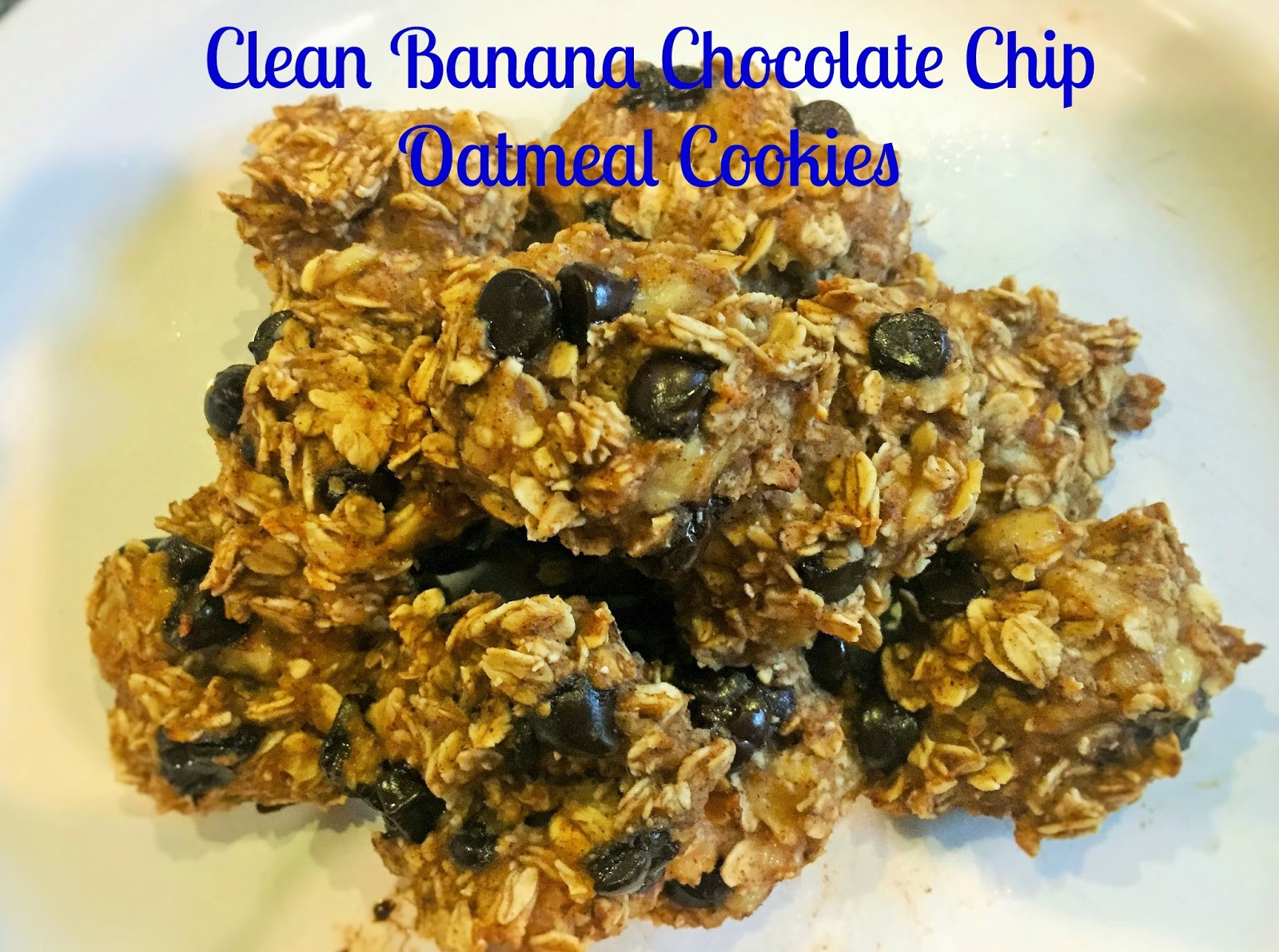 Healthy Chocolate Chip Oatmeal Cookies
 Healthy Chocolate Chip Oatmeal Cookies Focused on Fitness