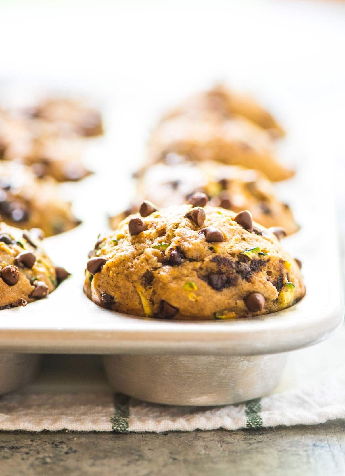Healthy Chocolate Chip Zucchini Muffins the top 20 Ideas About Healthy Zucchini Muffins with Chocolate Chips