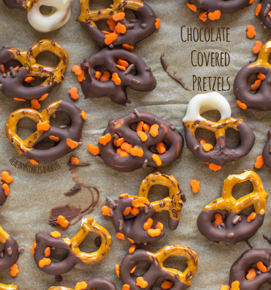 Healthy Chocolate Covered Pretzels
 Chocolate Covered Pretzels