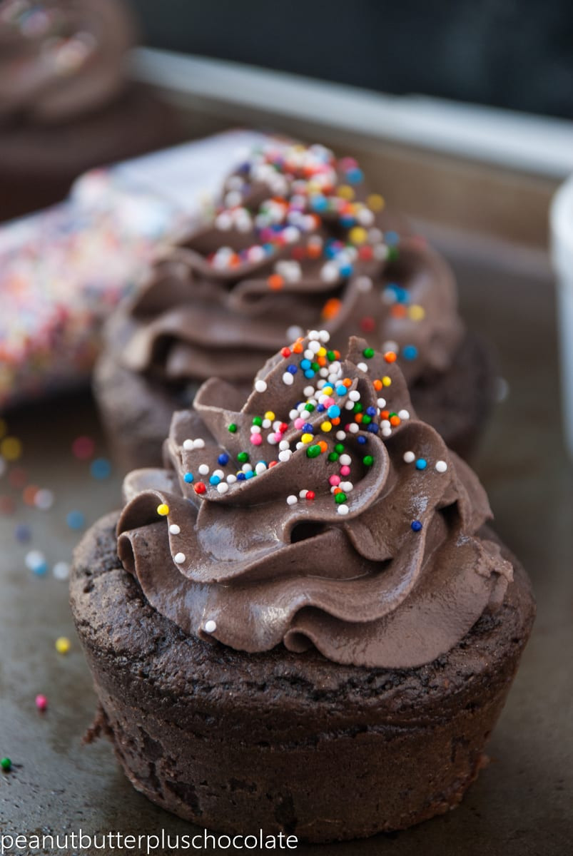 Healthy Chocolate Cupcakes
 Healthy Chocolate Cupcakes with Chocolate Frosting