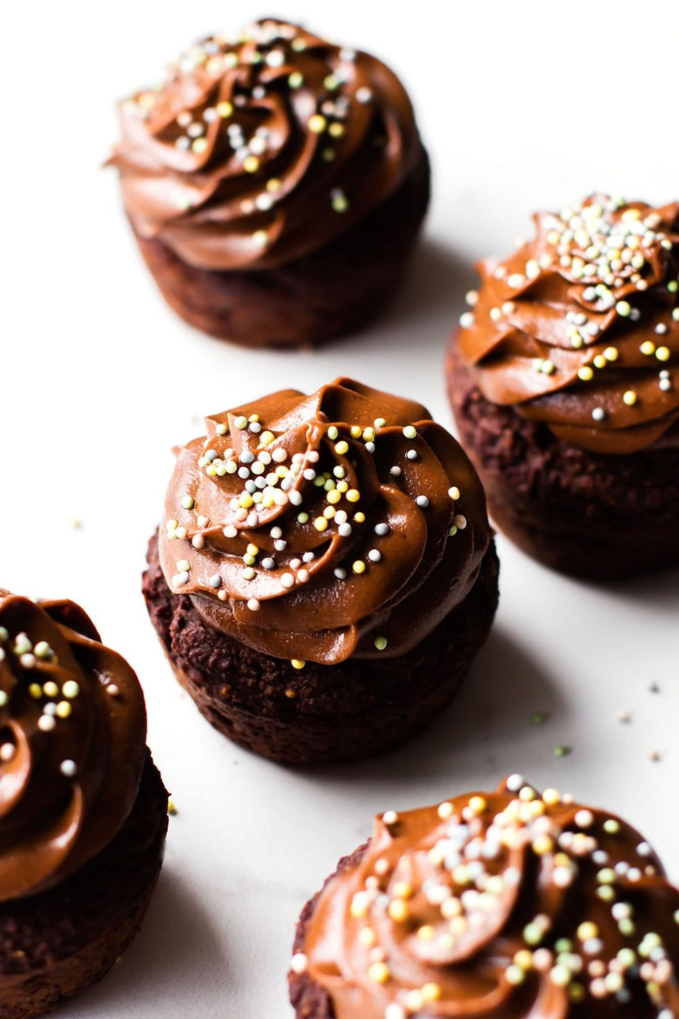 Healthy Chocolate Cupcakes
 The BEST Healthy Chocolate Cupcakes