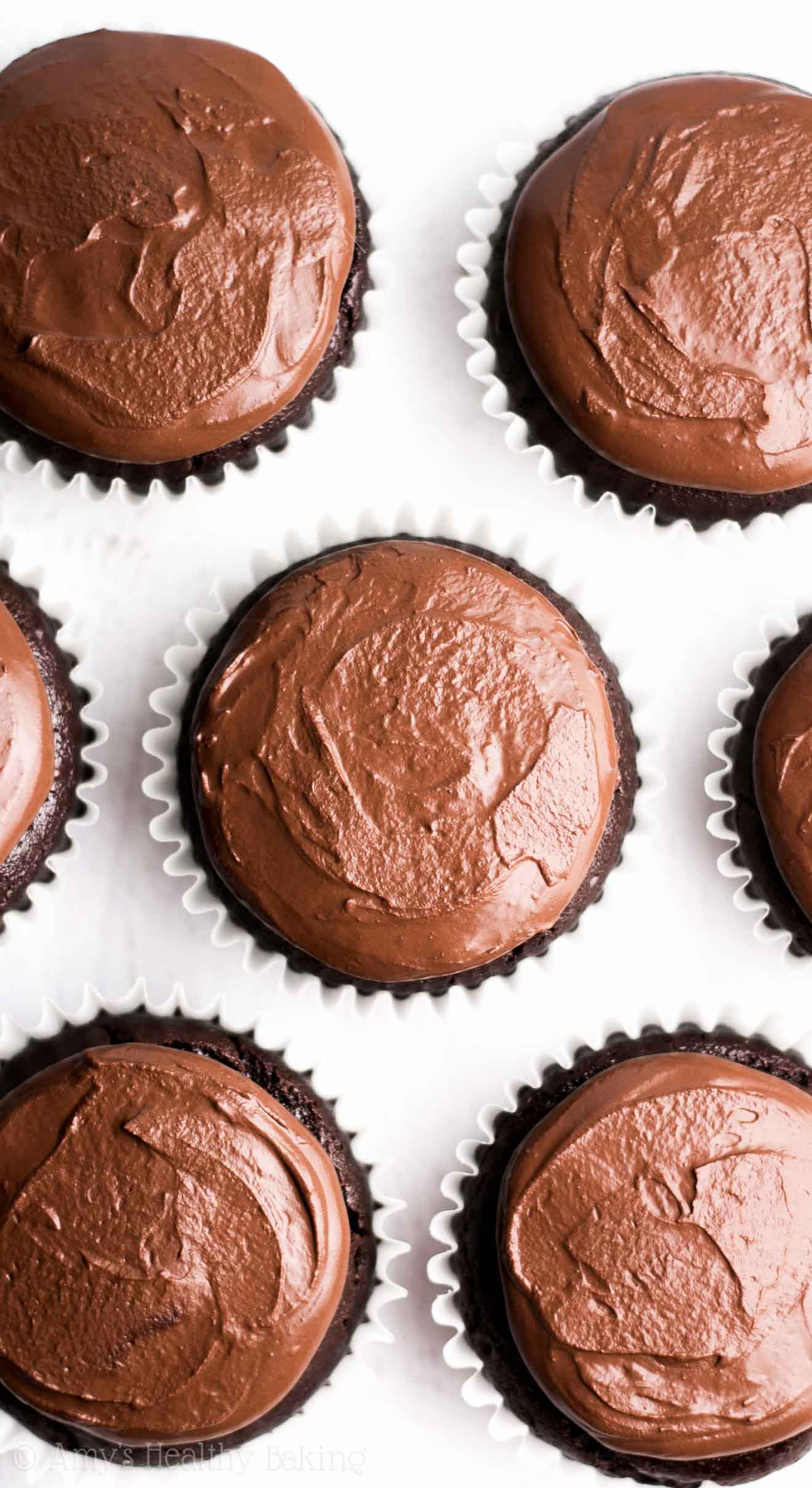 Healthy Chocolate Cupcakes
 The Ultimate Healthy Dark Chocolate Cupcakes