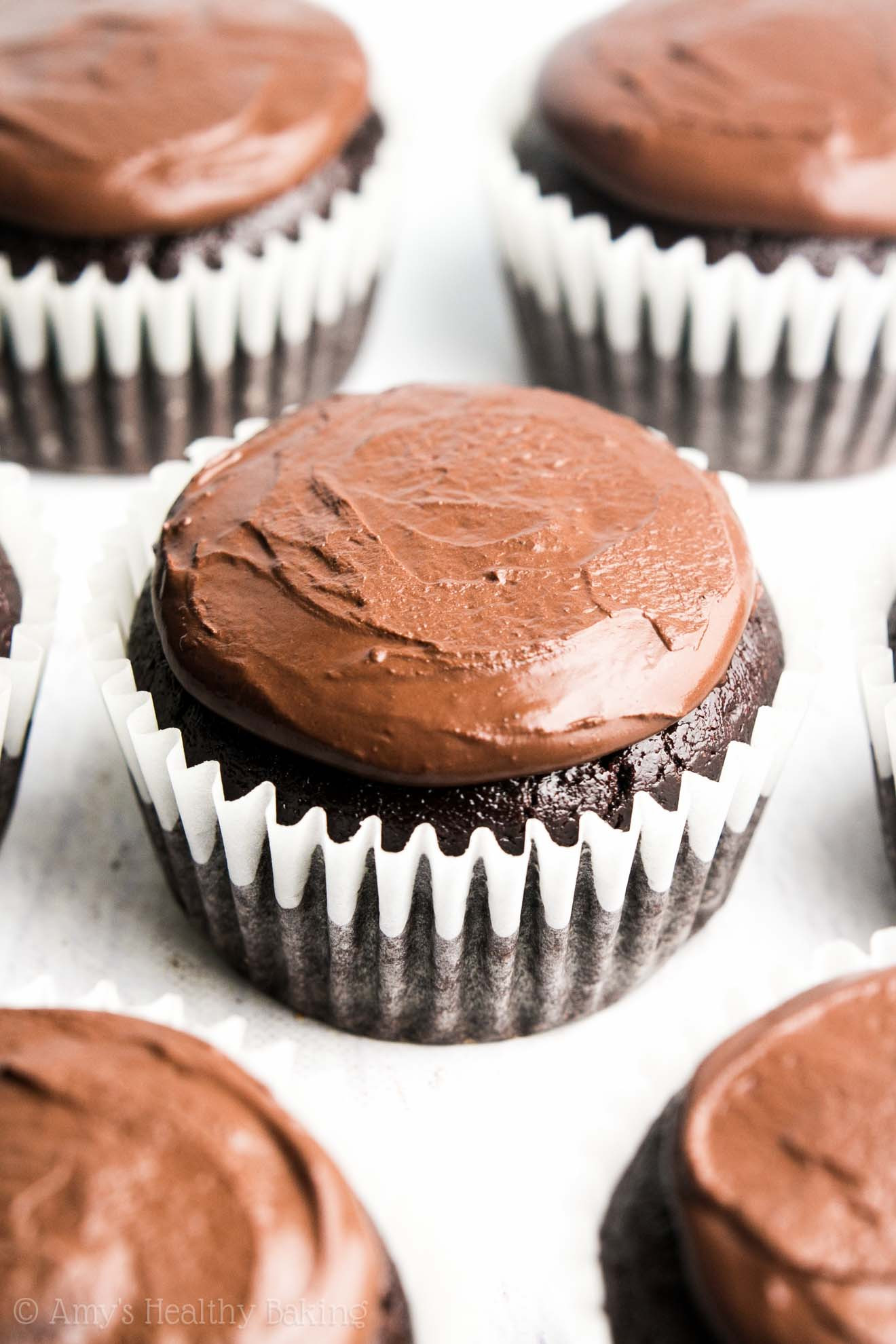 Healthy Chocolate Cupcakes
 The Ultimate Healthy Dark Chocolate Cupcakes