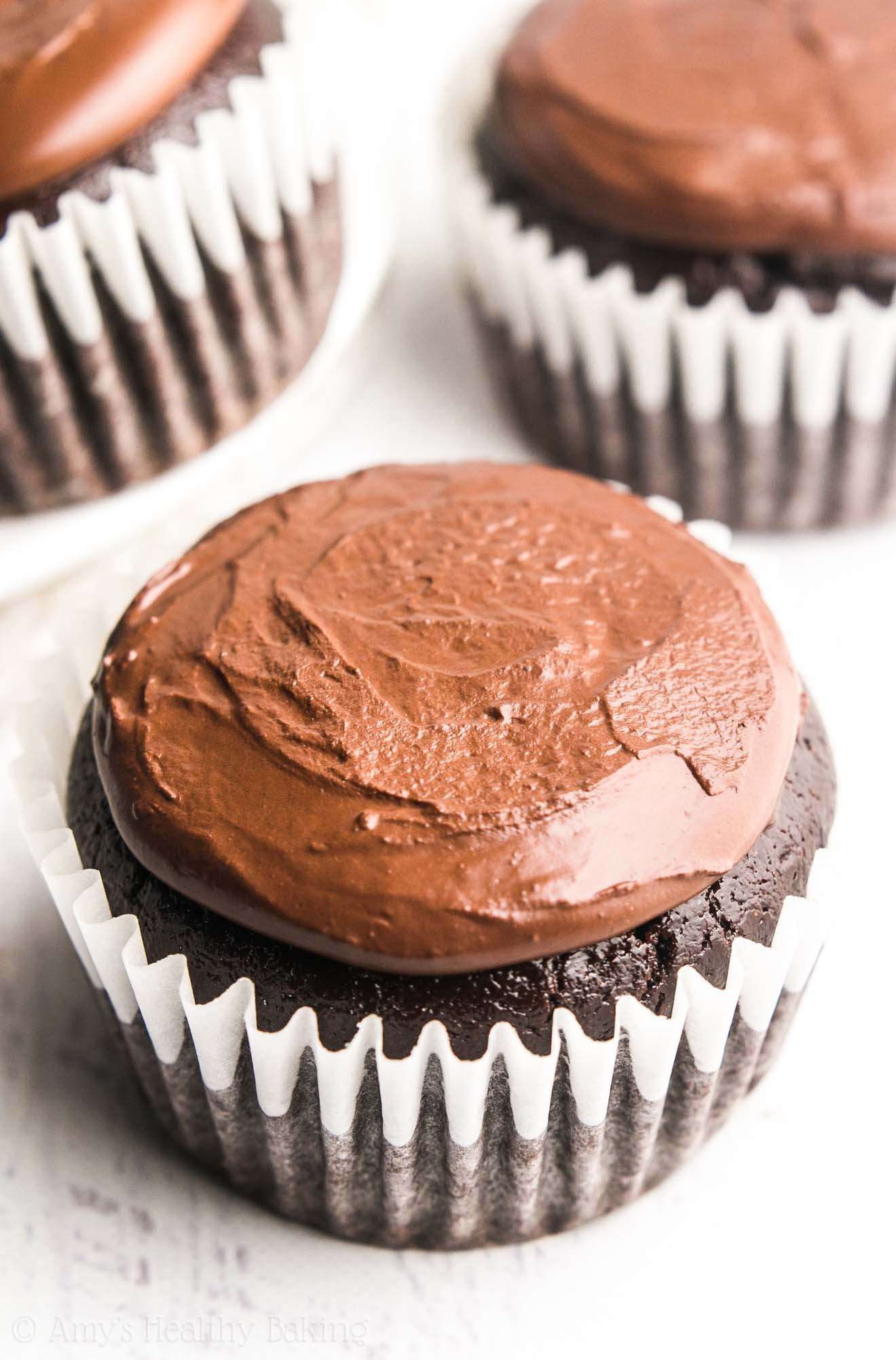 Healthy Chocolate Cupcakes
 The Ultimate Healthy Dark Chocolate Cupcakes