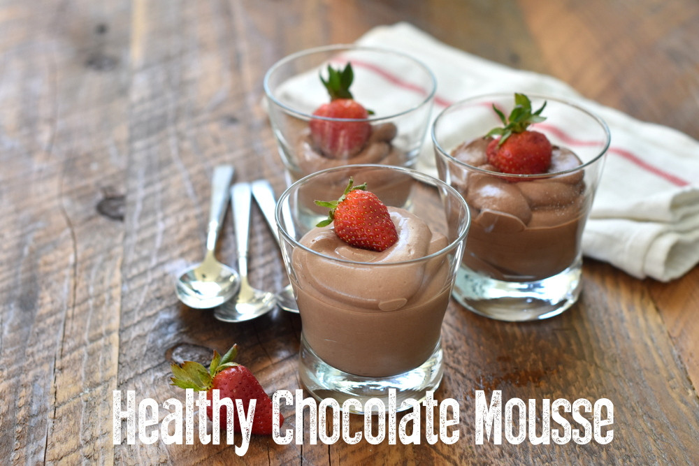 Healthy Chocolate Mousse
 Healthy Chocolate Mousse