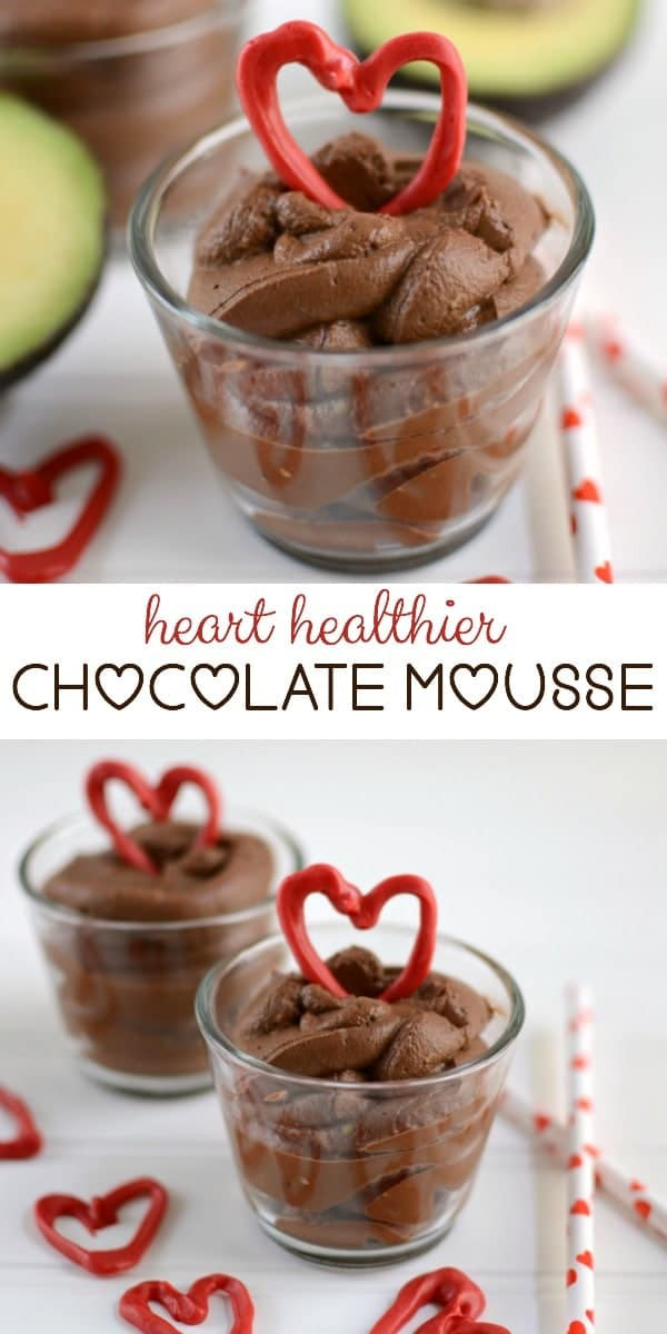 Healthy Chocolate Mousse
 Heart Healthy Chocolate Mousse Crazy for Crust
