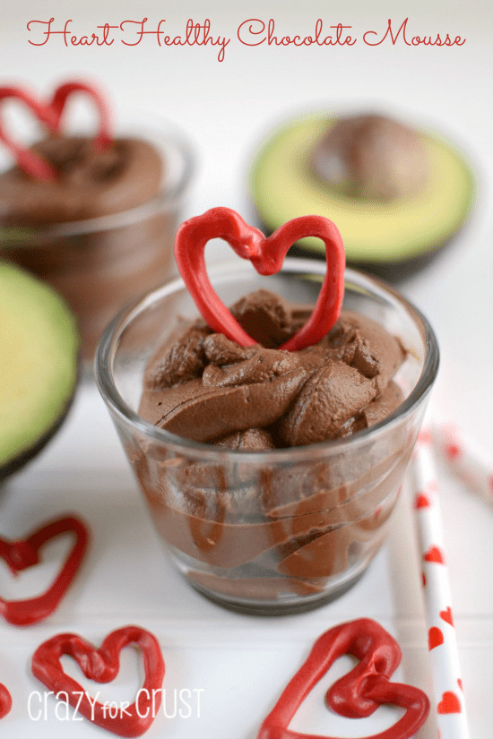 Healthy Chocolate Mousse Recipe
 Heart Healthy Chocolate Mousse Crazy for Crust
