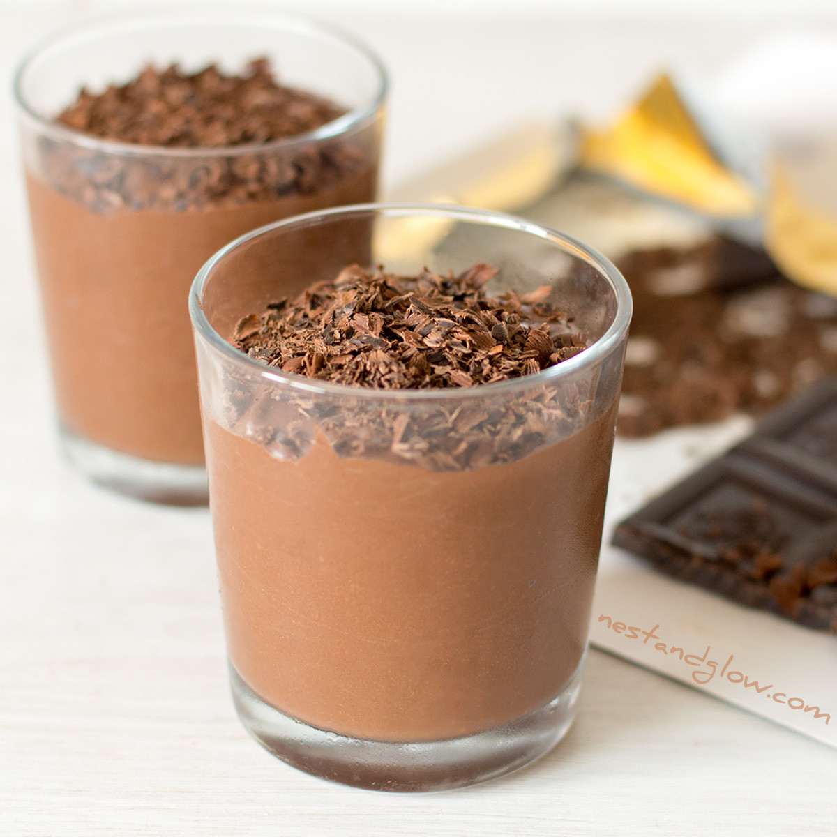 Healthy Chocolate Mousse Recipe
 2 Ingre nt Healthy Chocolate Protein Mousse Recipe Vegan