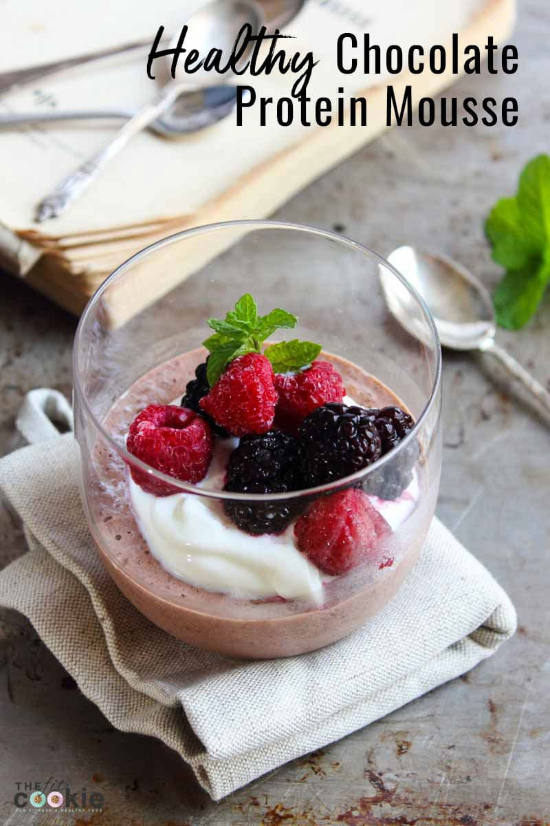 Healthy Chocolate Mousse
 Healthy Chocolate Protein Mousse Dairy Free • The Fit Cookie