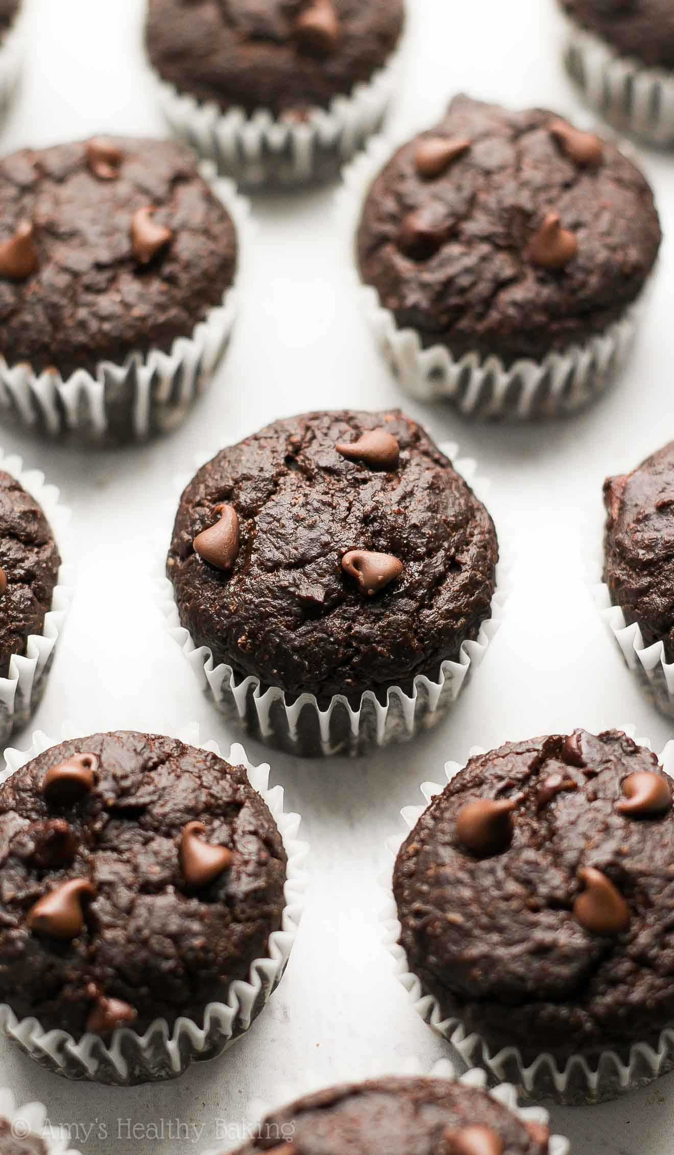 Healthy Chocolate Muffins
 The Ultimate Healthy Chocolate Mini Muffins