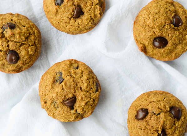 Healthy Chocolate Muffins Oatmeal
 Healthy Pumpkin Oatmeal Chocolate Chip Muffins